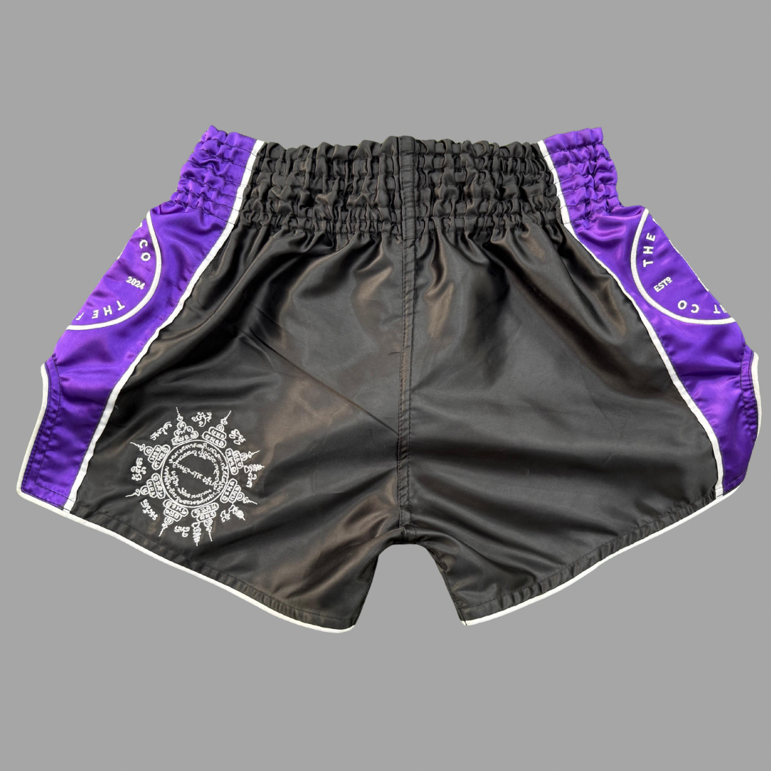 MIDNIGHT MUAY THAI SHORTS
