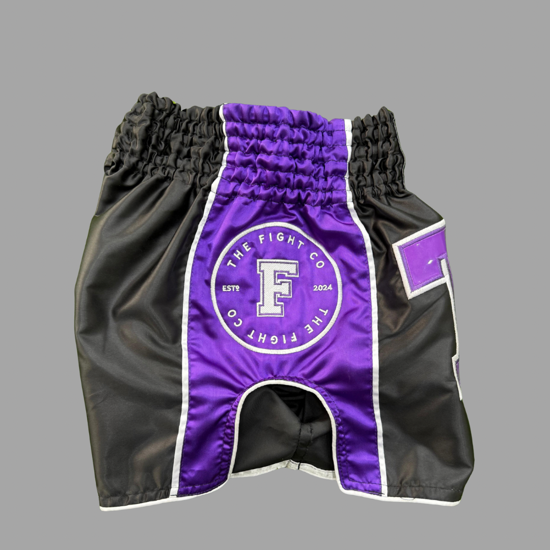 MIDNIGHT MUAY THAI SHORTS