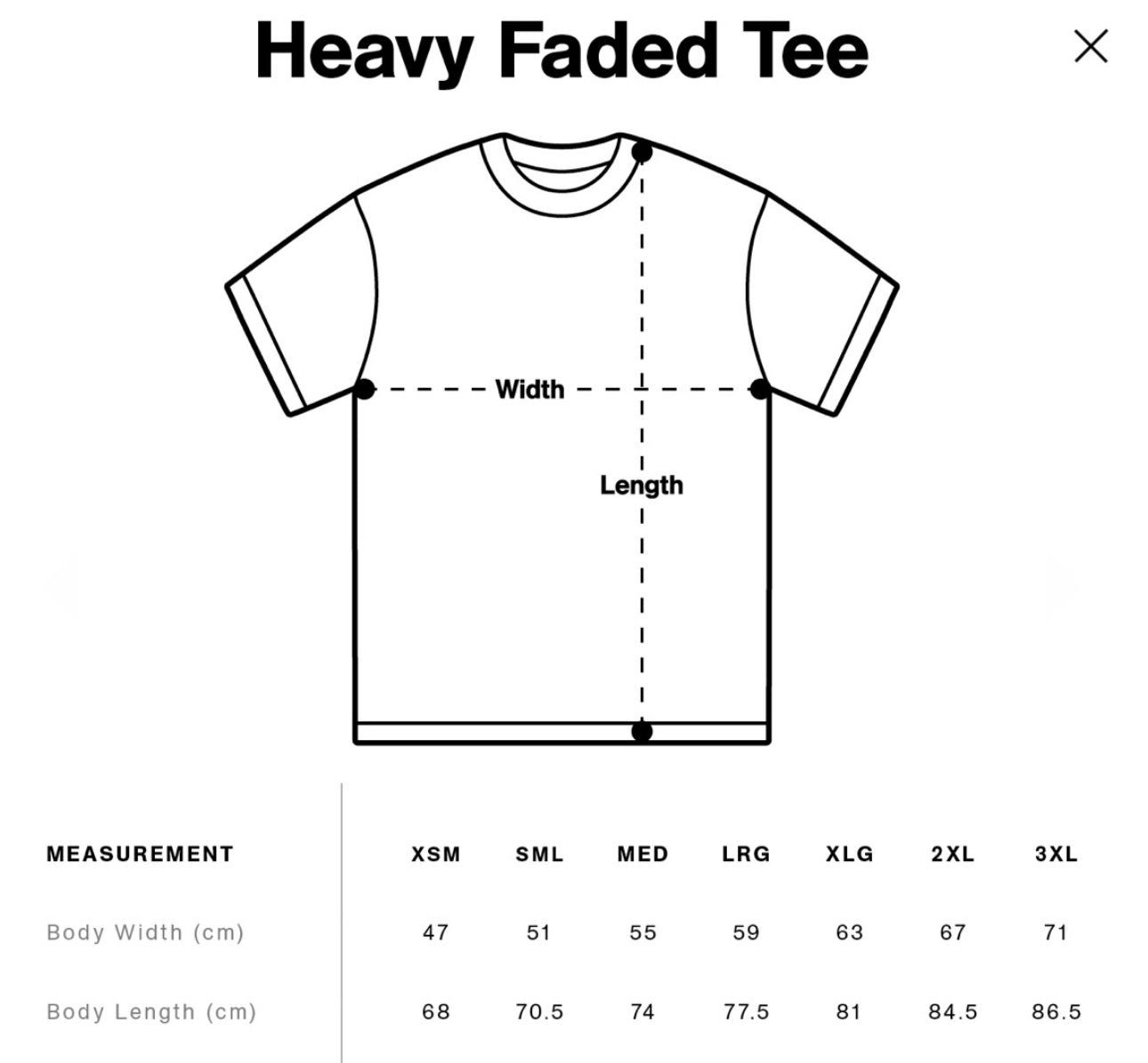 THE FIGHT CO HEAVY TEE