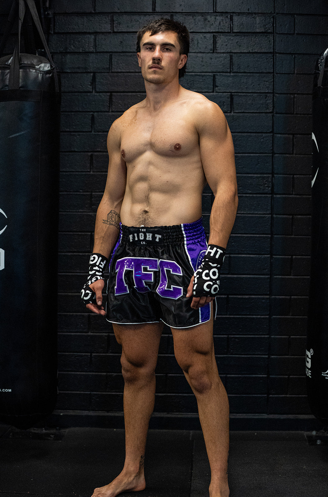 MIDNIGHT MUAY THAI SHORTS