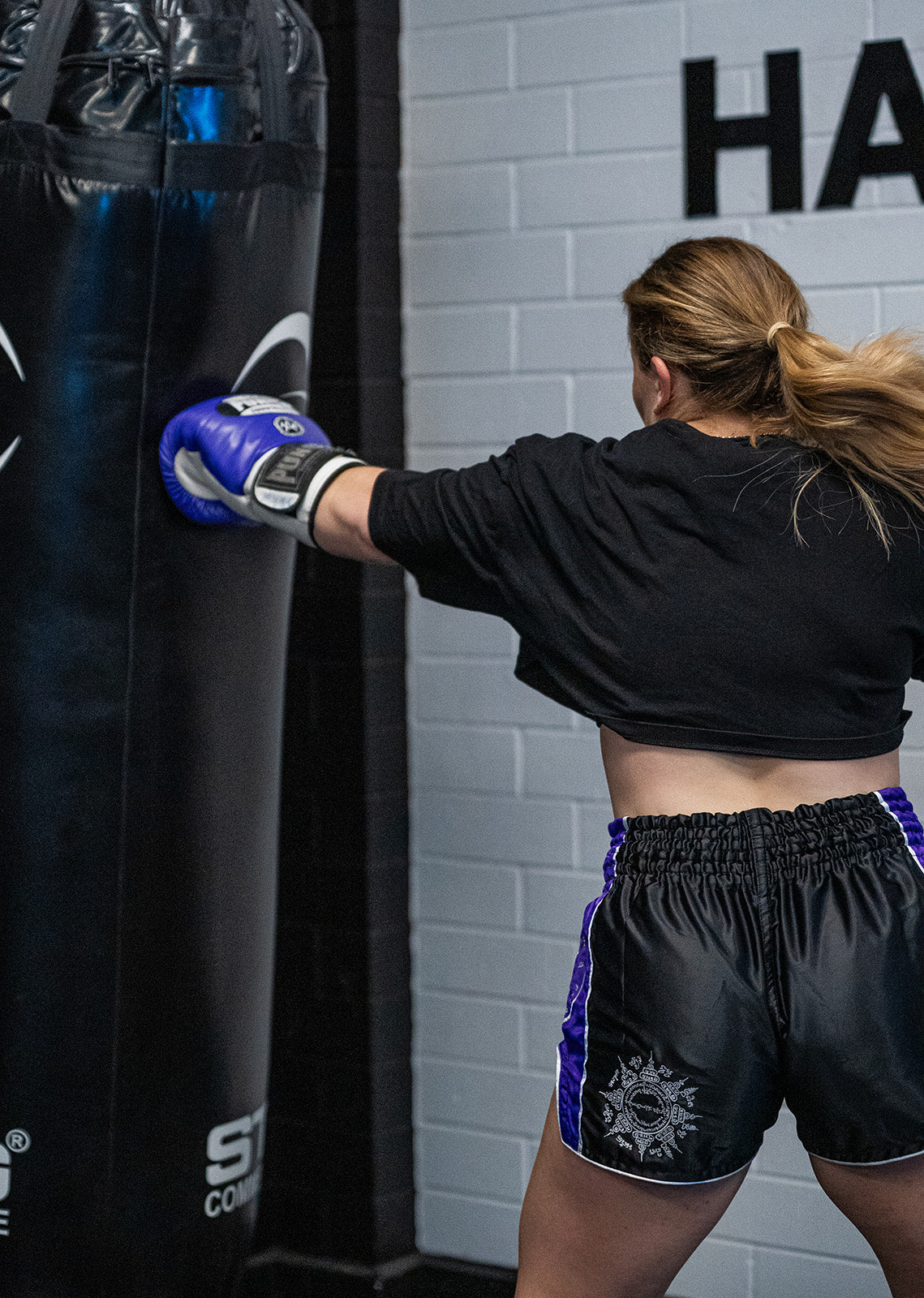 MIDNIGHT MUAY THAI SHORTS