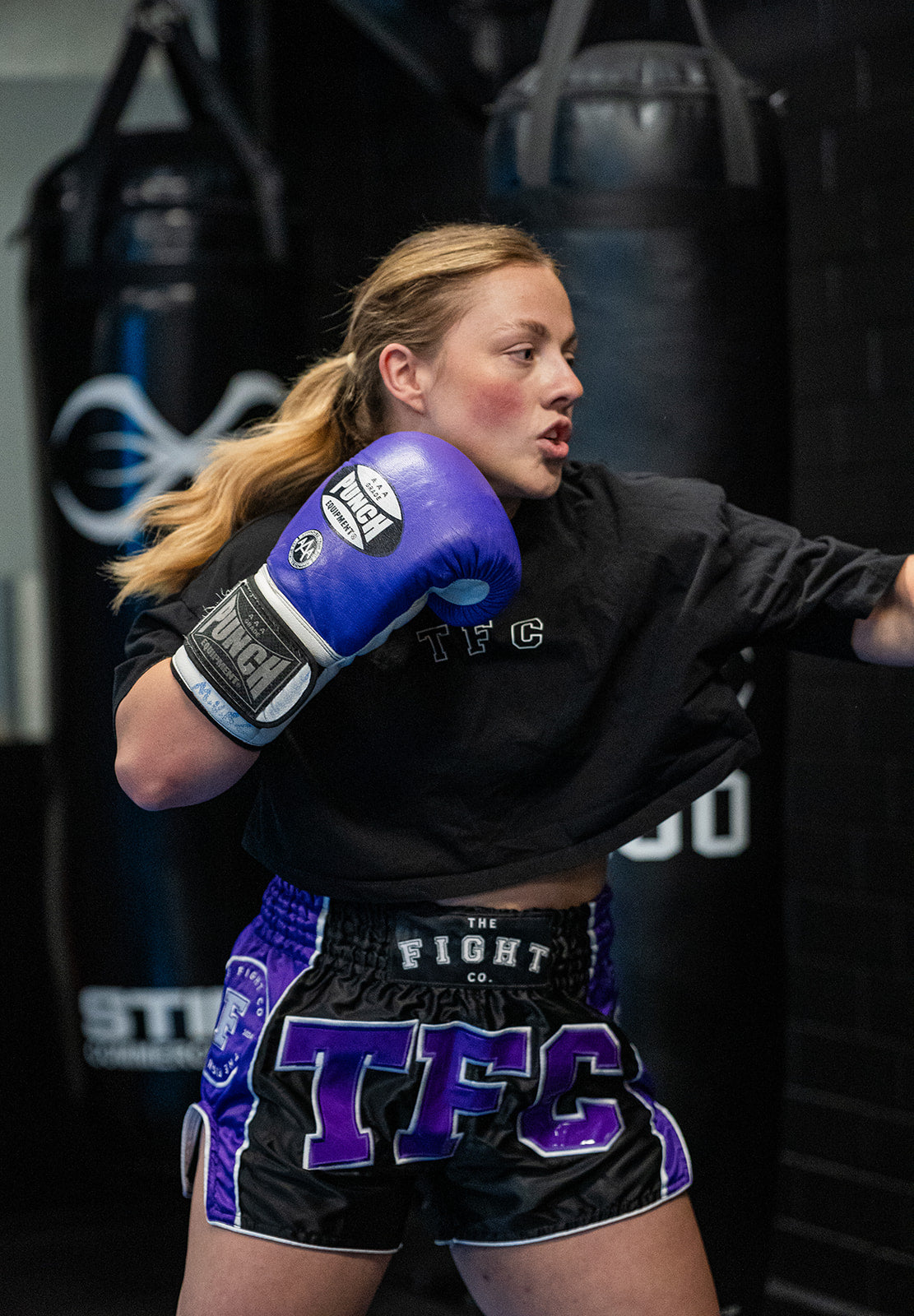 MIDNIGHT MUAY THAI SHORTS
